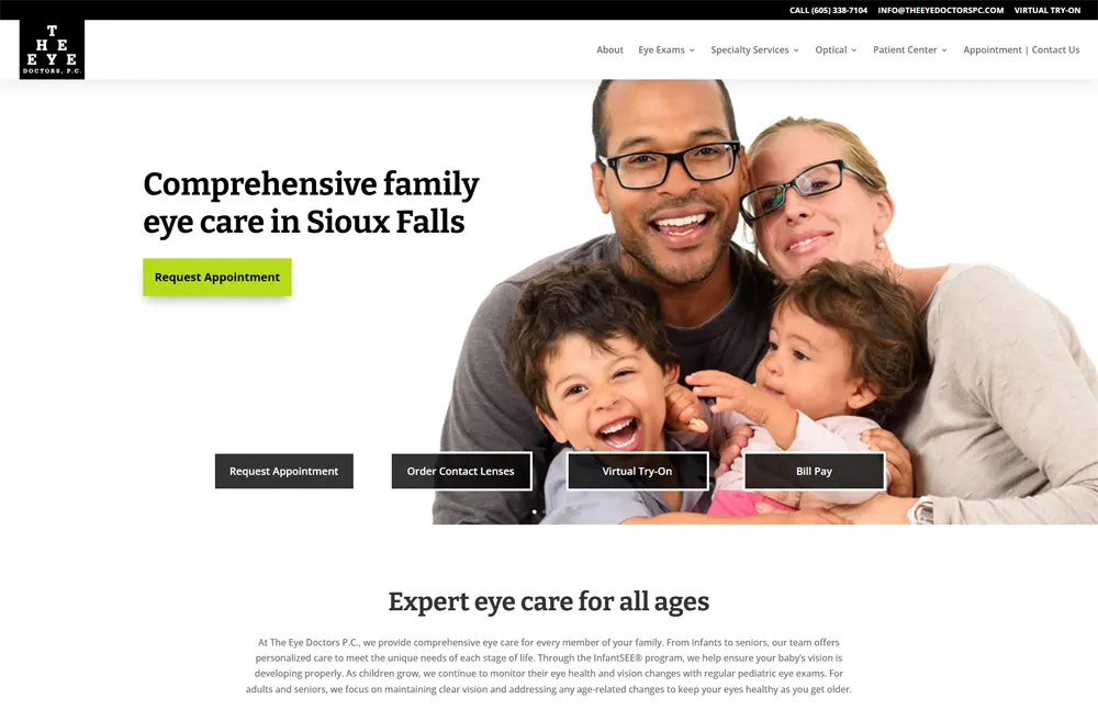 Top Eye Doctor Website Builder Top Eye Doctor Website Builder