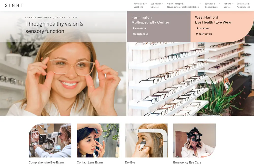 Best Eye Doctor Website Design Best Eye Doctor Website Design