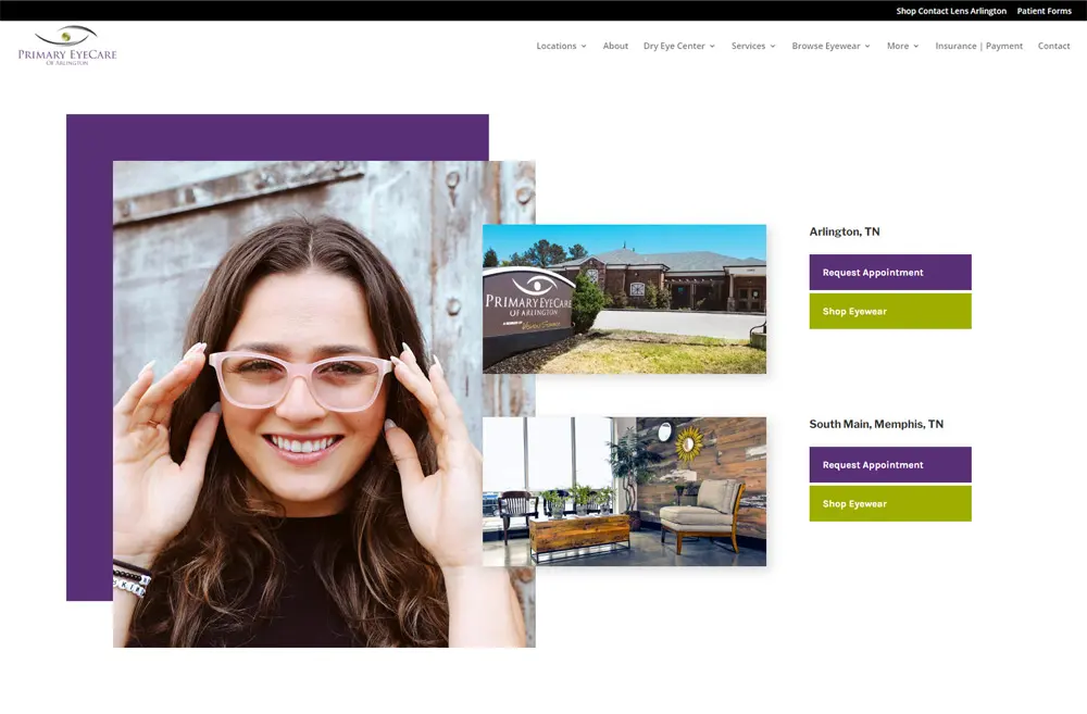 Custom Optometry Office Websites Custom Optometry Office Websites