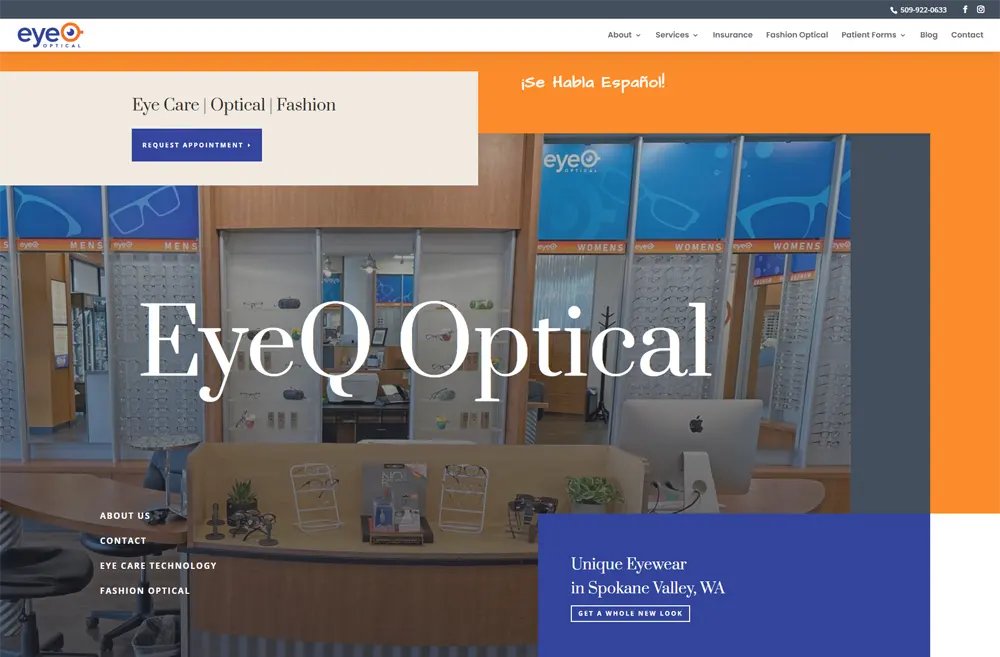 Ophthalmology Website Design Ophthalmology Website Design