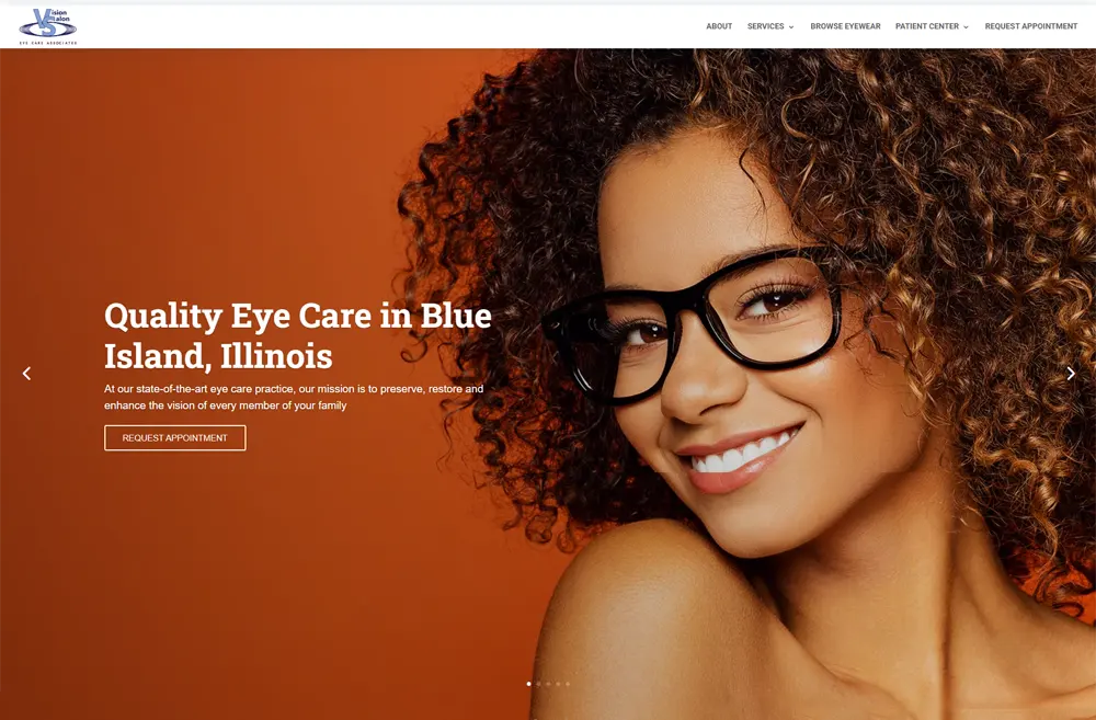 Optometric Website Builder Optometric Website Builder